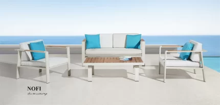 Thailand Outdoor Furniture Nofi 4 Seat Conversation Lounge