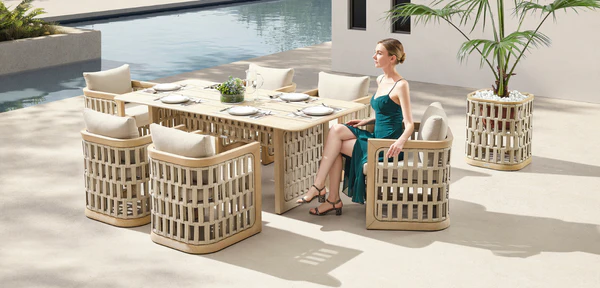 Thailand-Outdoor-Furniture -Riva-6-Seat-Dining-Set